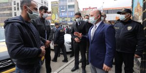 Ağrı Valisi Varol, Kovid-19 denetimlerine katıldı