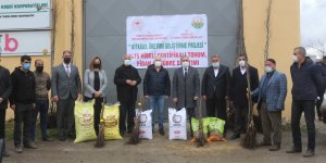 Van'da sertifikalı tohum, fidan ve gübre dağıtımı
