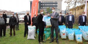 Bingöl'de çiftçilere yüzde 50 hibe destekli tohum dağıtıldı