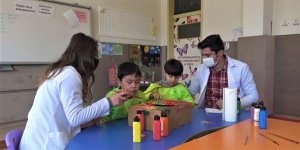 Özel çocuklardan özel proje