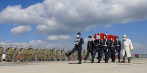 Eren-15 Operasyonu'nda şehit olan asker için Ağrı'da tören düzenlendi