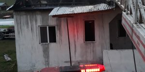 Yayla evinde çıkan yangın korkuttu