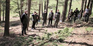 Sarıkamış'ta ormancılık çalışmaları yerinde incelendi