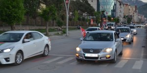 İsrail'in Mescid-i Aksa'ya ve Filistinlilere yönelik saldırıları Muş'ta protesto edildi