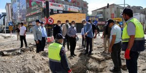 Vali Mehmet Emin Bilmez, Büyükşehir Belediyesinin çalışmalarını inceledi