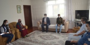 Tuzluca'da Anneler Günü'nde şehit aileleri ziyaret edildi