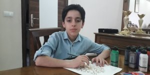 Ağrı Milli Eğitim Müdürü Tekin logo tasarımı tescillenen öğrenciyi tebrik etti