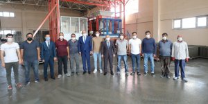 Vali Varol, Parke Üretim Tesisini ziyaret etti