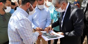 Van Büyükşehir Belediyesi Erek Dağı Caddesi'ni yeniliyor