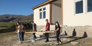 Atıl durumdaki prefabrik okul binası, kırsal mahalledeki öğrencilerin yeni eğitim yuvası oldu