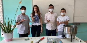 Saksılardan organik sabuna yolculuk