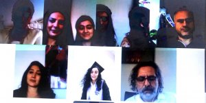 Eğitim Fakültesinde online mezuniyet heyecanı