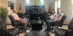 Başsavcı Altınay'dan Kaymakam Zeyrek'e veda ziyareti