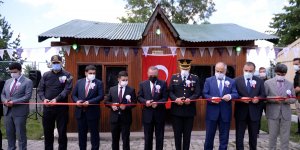 Ardahan'da jandarmanın sosyal tesisinde yapılan mescit hizmete açıldı