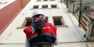 Ağrı'da gönüllü öğretmenler arama ve kurtarma tatbikatı yaptı