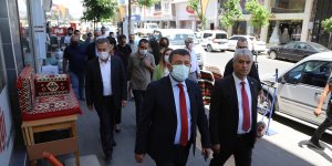 CHP Ekonomi ve Esnaf masaları üyeleri Bingöl'de ziyaretlerde bulundu