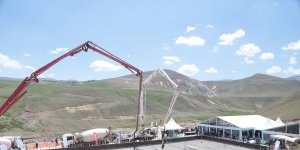 Ağrı'da Koza Altın-Gümüş Madeni Tesisi'nin temeli törenle atıldı