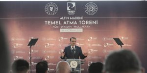 Bakan Fatih Dönmez, Ağrı'da Koza Altın Temel Atma Töreni'nde konuştu: