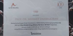 Prof. Dr. Mehmet Zahmakıran'dan bir başarı daha