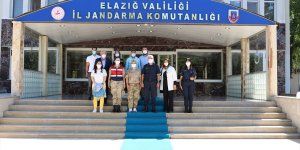 Down sendromlu Enes'in jandarma üniforması giyme hayali gerçek oldu