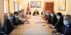 Erzincan'da İl Pandemi Kurulu toplantısı yapıldı