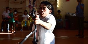 Bedensel engelli okçu Eyüp Düner'in hedefi ay-yıldızlı forma ile şampiyonalara katılmak