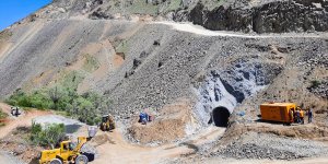 Erzincan'da yapımı süren Ballı Barajı bittiği zaman 11 bin 750 dekar araziyi sulayacak