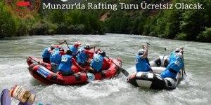 Tunceli'de aşı yaptıran gençlere ücretsiz rafting turu