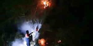 Elazığ'da çıkan yangında bir ev ve bahçeler zarar gördü