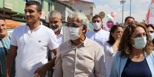 HDP Eş Genel Başkanı Sancar Ağrı'da partililerle bir araya geldi