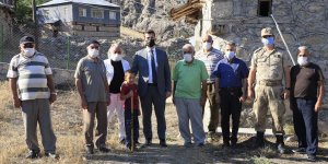 Kaymakam Kaptanoğlu köylülerle bir araya geldi