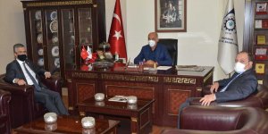 MHP Genel Başkan Yardımcısı ve Erzurum Milletvekili Kamil Aydın'dan ETSO'ya ziyaret