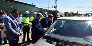 Emniyet Genel Müdürü Mehmet Aktaş, Malatya'da trafik denetimine katıldı