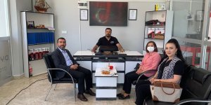 Başkan Çalkın, oto ekspertizin açılışını yaptı