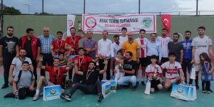 Solhan'da 'Ayak Tenisi Turnuvası' düzenlendi