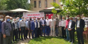 AK Parti Bahçesaray İlçe Başkanlığından aşı seferberliğine destek