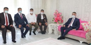 Vali Oktay Çağatay'dan 15 Temmuz gazilerine ziyaret