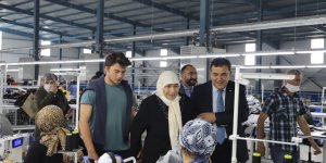 250 kişinin istihdam edileceği fabrika üretime başladı