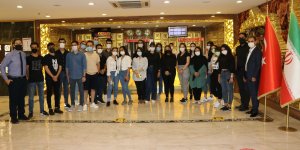 İranlı öğrenci grubu YÖS için Van'a geldi