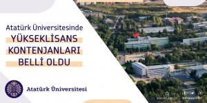 Atatürk Üniversitesi'nde lisansüstü kontenjanlar açıklandı