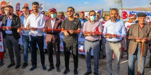 İpekyolu'nda yapımı tamamlanan spor tesisi törenle açıldı