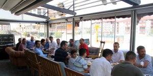 Ağrı Yurt-Ay Der'den Taşlıçay Kaymakamı Ersöz için veda yemeği