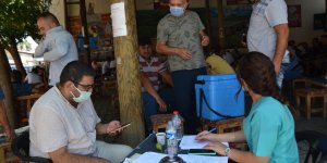 Hasköy'de "aşı yaptırın" çağrısı