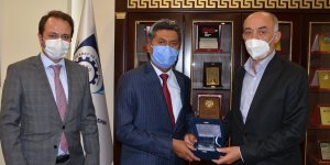 Sri Lanka Büyükelçisi Hassen'den ETSO'ya ziyaret
