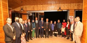 Tayini çıkan kaymakamlara veda yemeği