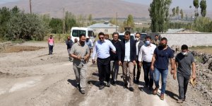 Van Büyükşehir Belediyesi Genel Sekreteri Çelikel, ilçelerdeki çalışmaları denetledi