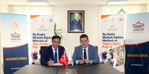 İliç'te Kadın Mesleki Eğitim Merkezi kuruluyor