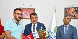 Minibüsçü ve servisçilerden Başkan Gürkan'a teşekkür ziyareti