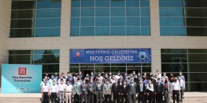 Muş futbol çalıştayı tamamlandı