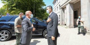 Vali Varol'dan Cumhuriyet Başsavcısına Hayırlı Olsun Ziyareti